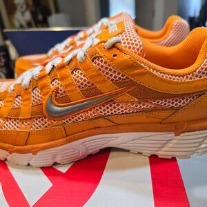 Size 10 - Men Nike P-6000 Premium Kumquat/Metallic Silver HQ3641-886 NEW